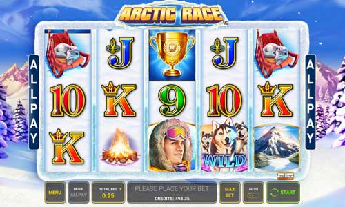 Arctic Race gameplay