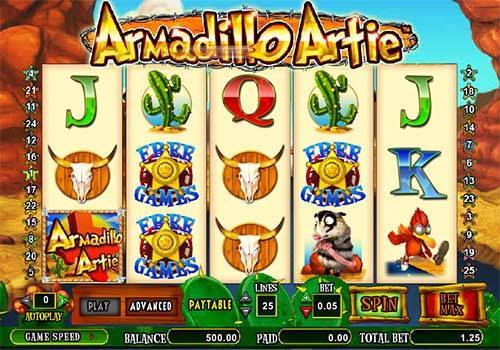 Armadillo Artie Gameplay