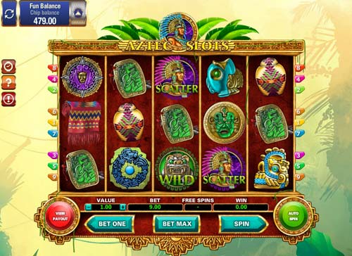 Aztec Slots gameplay