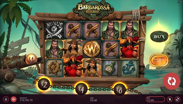 Barbarossa Doublemax gameplay