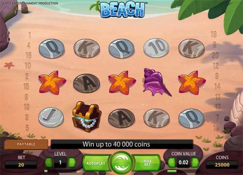 Beach gameplay