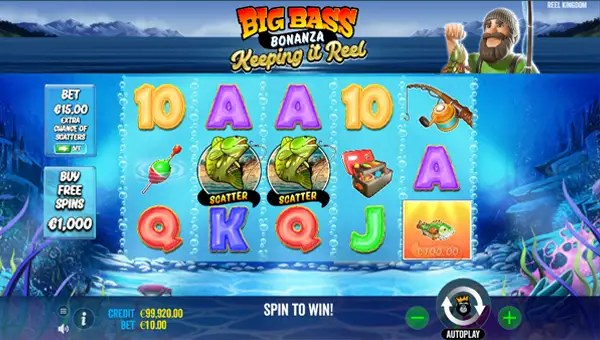 Big Bass Bonanza Keeping it Reel gameplay