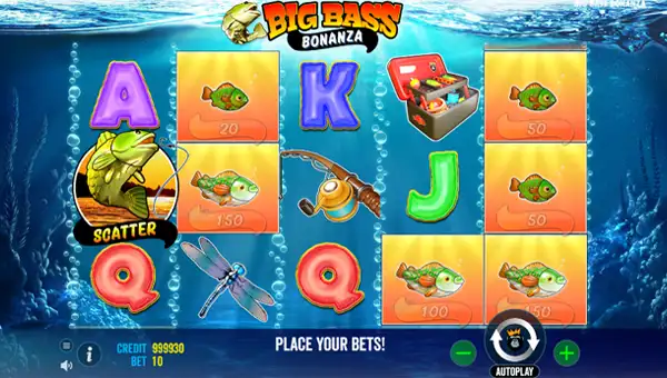 Big Bass Bonanza gameplay