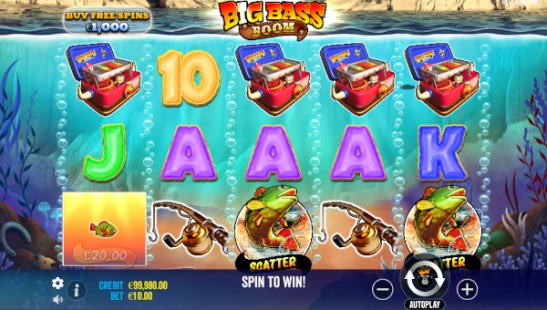 Big Bass Boom gameplay