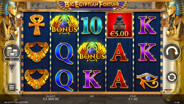 Big Egyptian Fortune gameplay