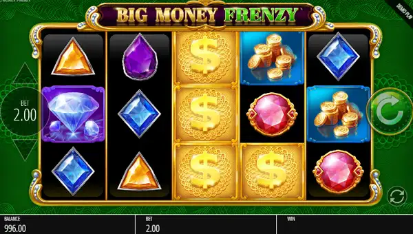 Big Money Frenzy gameplay