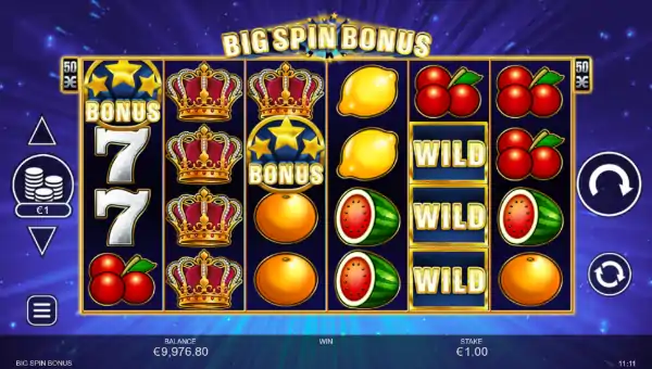 Big Spin Bonus gameplay