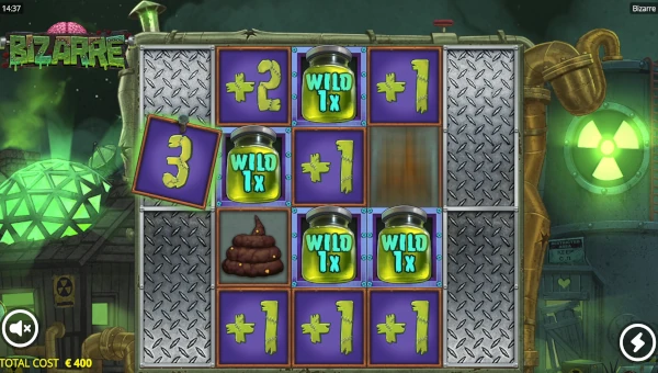 Bonus Game and Free Spins in Bizarre slot