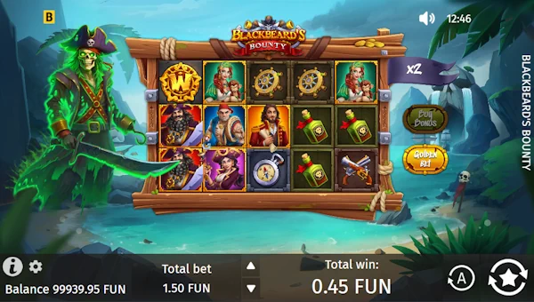 Blackbeards Bounty gameplay