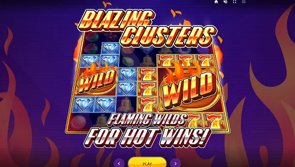 Blazing Clusters gameplay