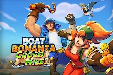 Boat Bonanza CrocoNile slot logo