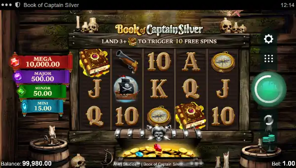 Book of Captain Silver gameplay
