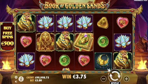 Book of Golden Sands gameplay