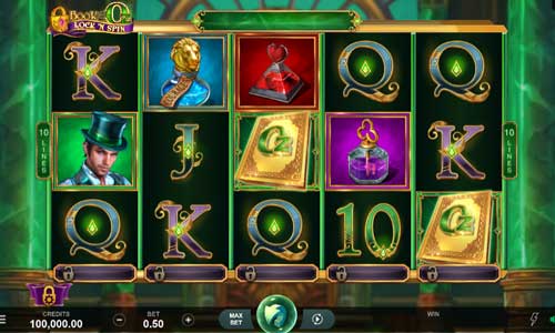 Book of Oz Lock N Spin gameplay