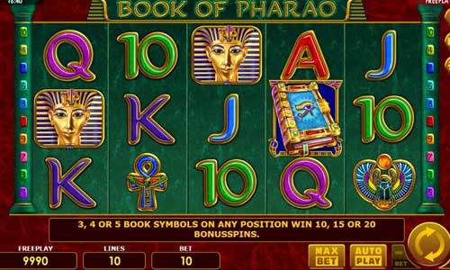 Book of Pharao gameplay