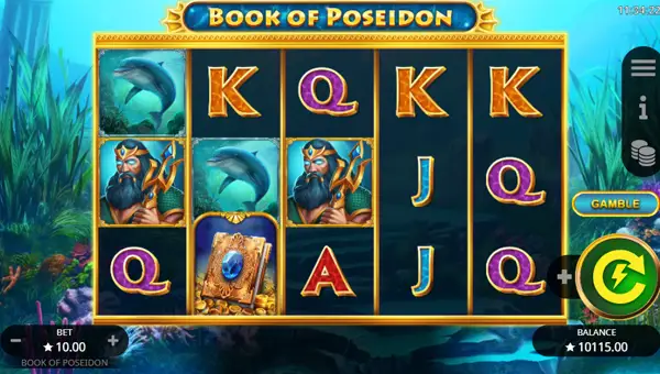 Book of Poseidon gameplay