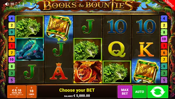 Books and Bounties gameplay