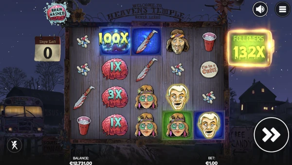 Brainwashed bonus game