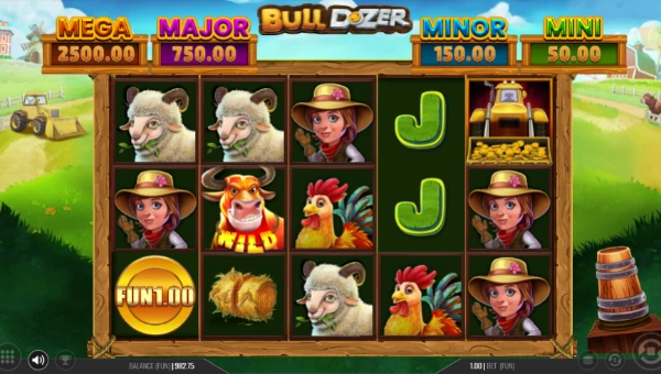 Bull Dozer gameplay