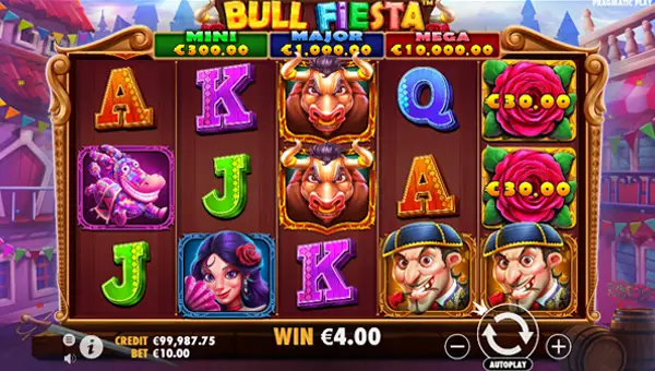 Bull Fiesta gameplay