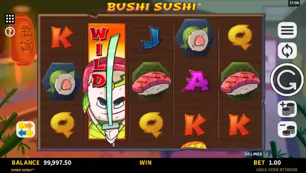 Bushi Sushi gameplay