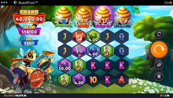 Buzz4Fuzz gameplay