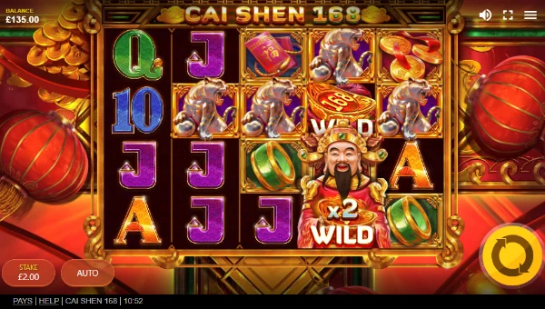 Cai Shen 168 gameplay