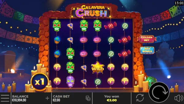 Calavera Crush gameplay