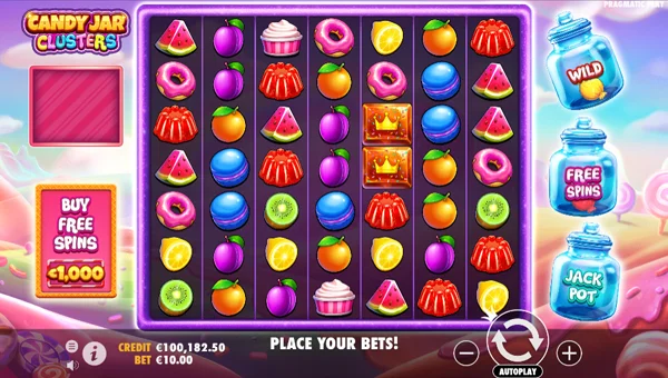 Candy Jar Clusters gameplay