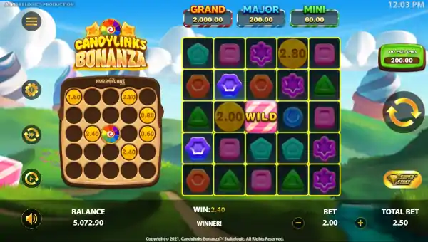 Candy Links Bonanza gameplay