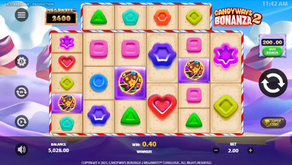 Candyways Bonanza 2 Megaways gameplay