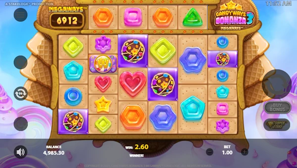 Candyways Bonanza 3 Megaways gameplay