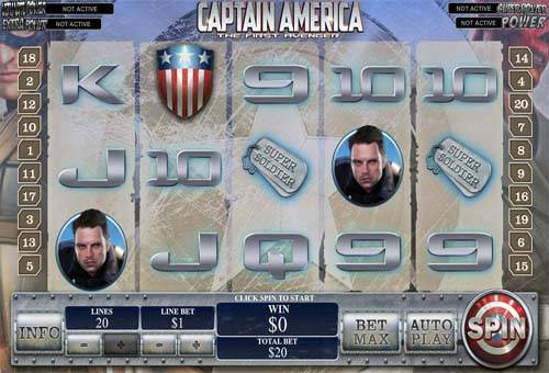Captain America Gameplay
