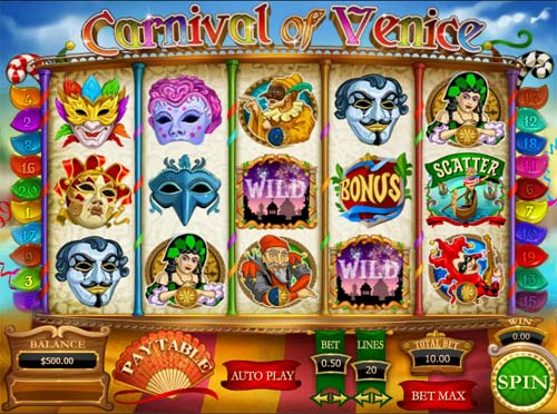 Carnival of Venice gameplay