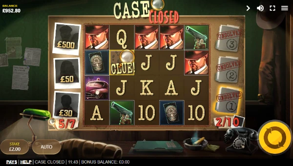 Case Closed gameplay