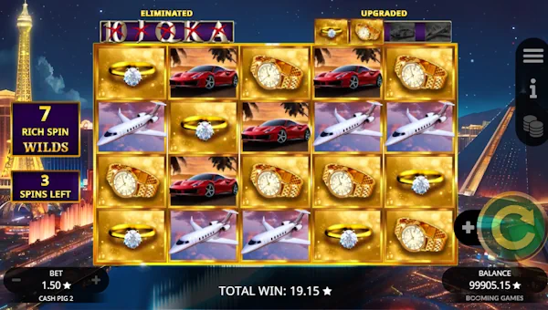 Cash Pig 2 bonus game