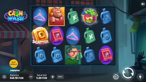 Cash Wash gameplay
