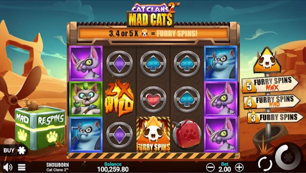 Cat Clans 2 Mad Cats gameplay