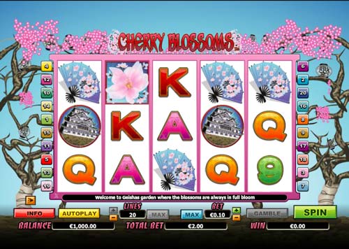 Cherry Blossoms gameplay