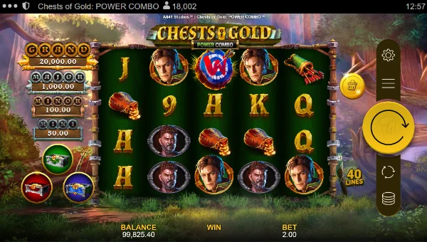 Chests of Gold Power Combo gameplay