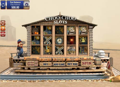 Choo-Choo Slots gameplay