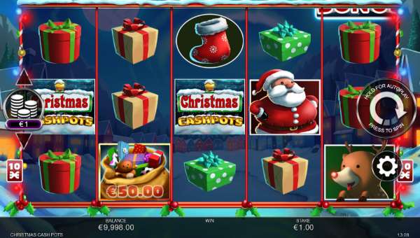 Christmas Cash Pots gameplay