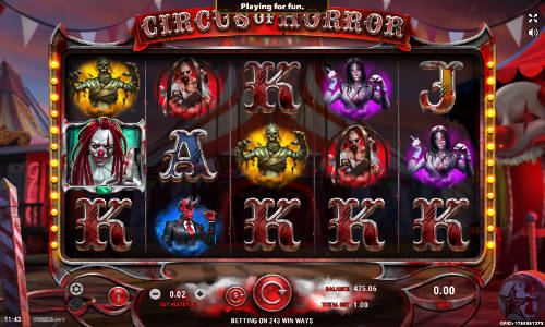 Circus of Horror gameplay