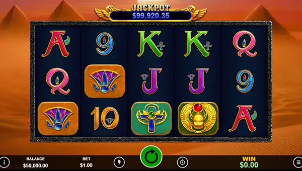 Cleopatras Gold Deluxe gameplay