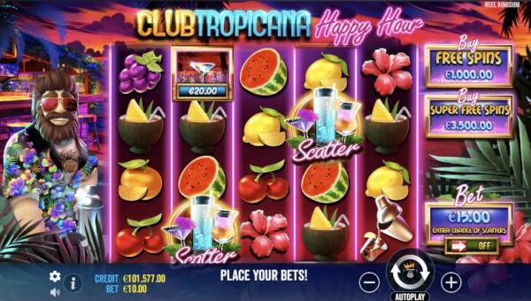 Club Tropicana Happy Hour gameplay