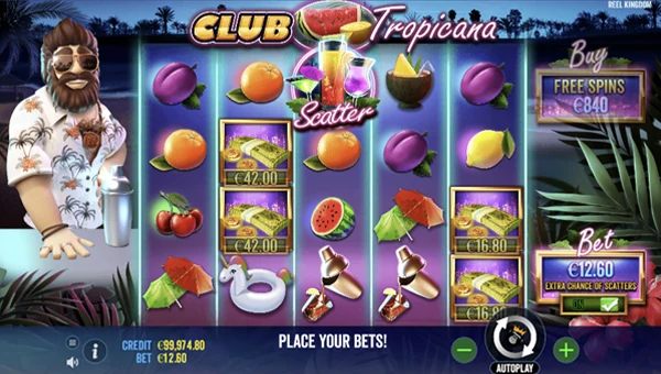Club Tropicana gameplay