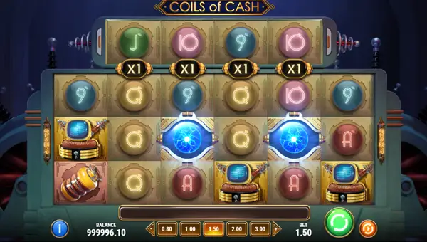 Coils of Cash gameplay