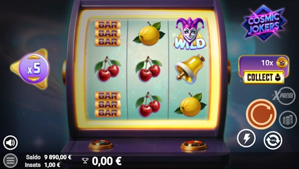 Cosmic Jokers bonus game