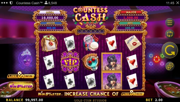 Countess Cash gameplay