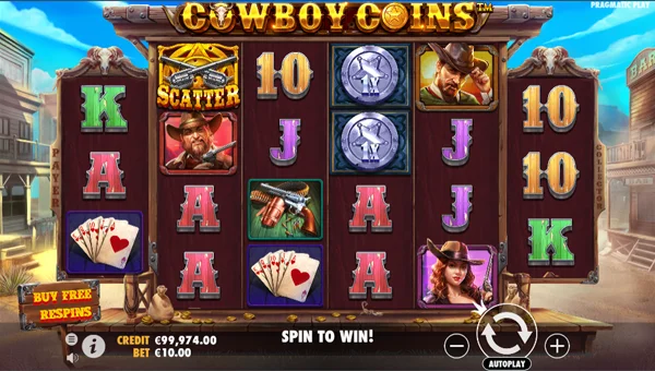Cowboy Coins gameplay